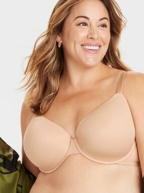 AUDEN Smooth Beige T-Shirt Bra
46 D